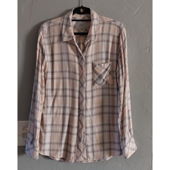 Rails Tops Shirts Women S,Rayón, Super Soft, Long Sleeves,17 Inch Of Armp To Arm - Picture 1 of 6